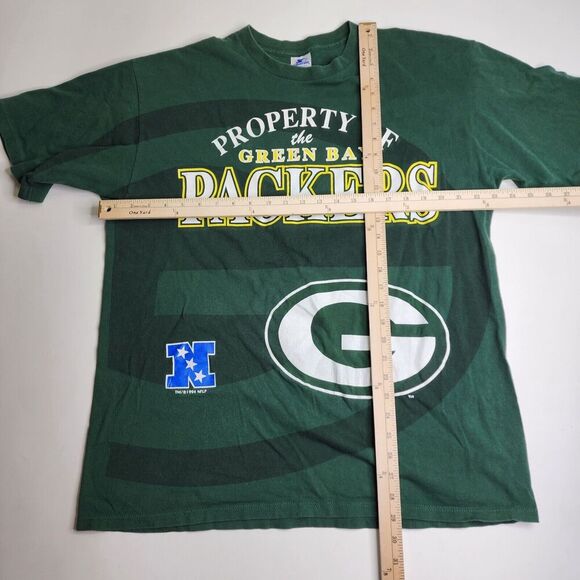 Vintage 1994 Starter Green Bay Packers Big Logo Shirt Size‎ XL - Picture 4 of 9